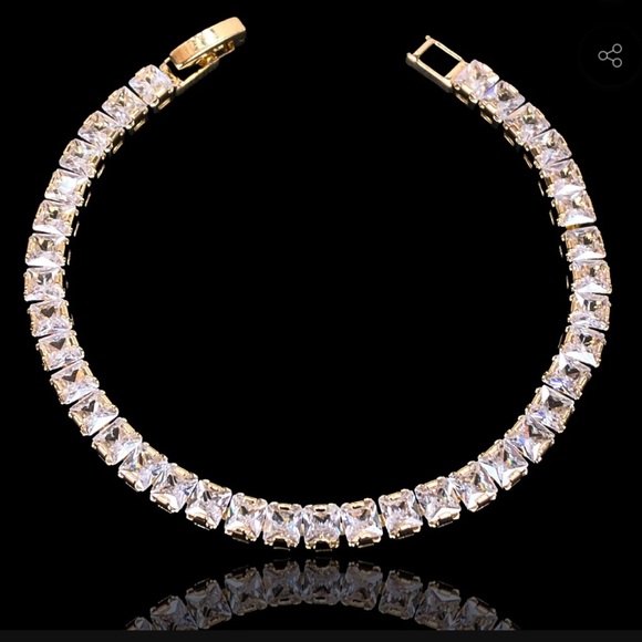 tennis bracelet gold filled - Picture 5 of 16